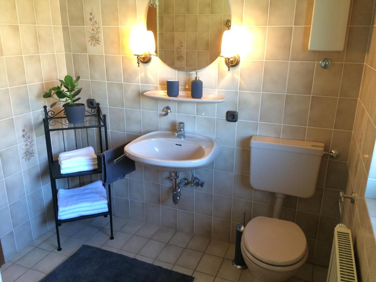 Ferienwohnung Am Ententeich Bad Marienberg Εξωτερικό φωτογραφία