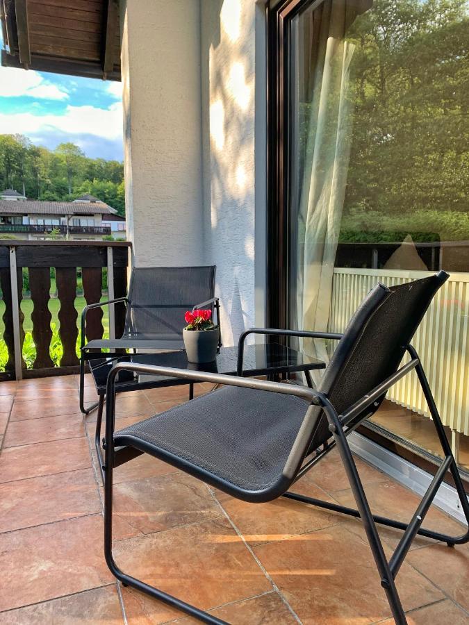 Ferienwohnung Am Ententeich Bad Marienberg Εξωτερικό φωτογραφία